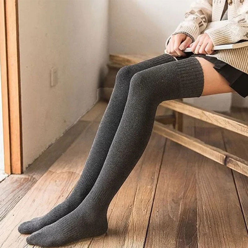 BowLift | Plush mid-high stockings