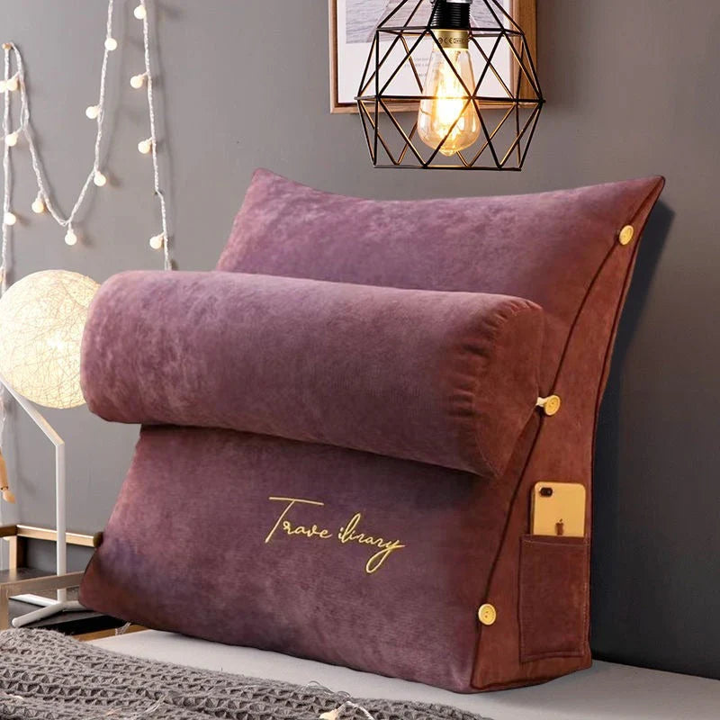 BowLift | Wedge-shaped back support cushion
