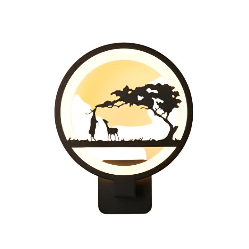 ForestHaze LED Wall Lamp Bowlift