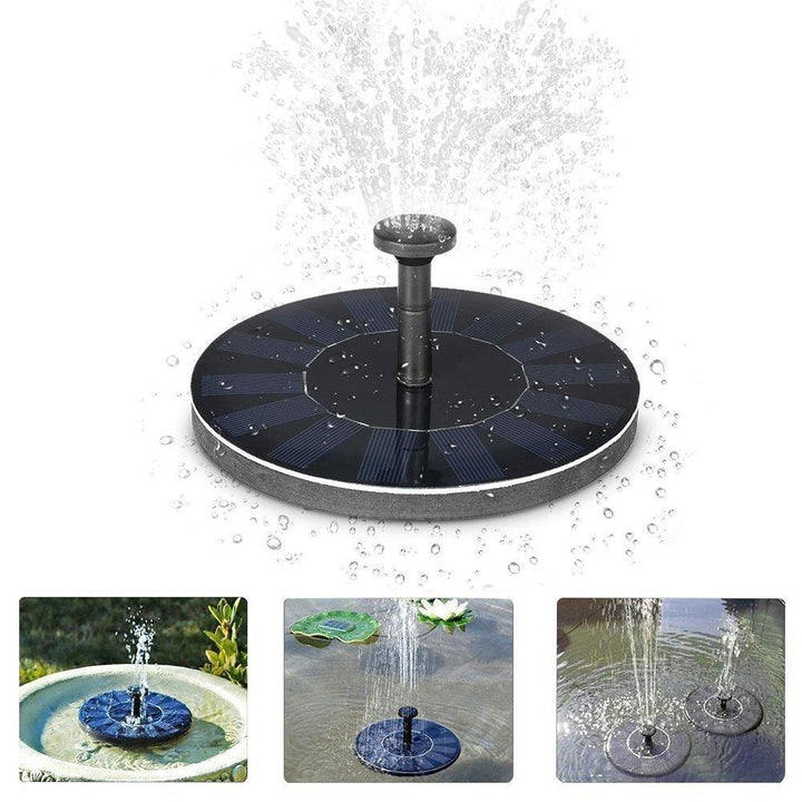 Solar Fountain Pump Circle Garden Solar Powered Water Pump | Bowlift