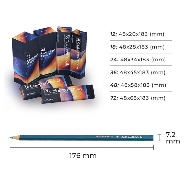 Portable Colored Pencil Set | Bowlift