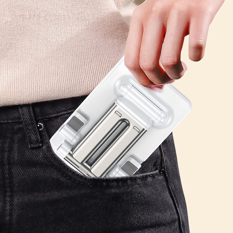 BowLift | Foldable or white pole phone desk holder