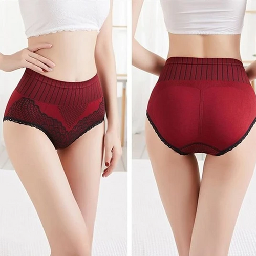 BowLift | New Women's Lace High Waist Cotton Panties