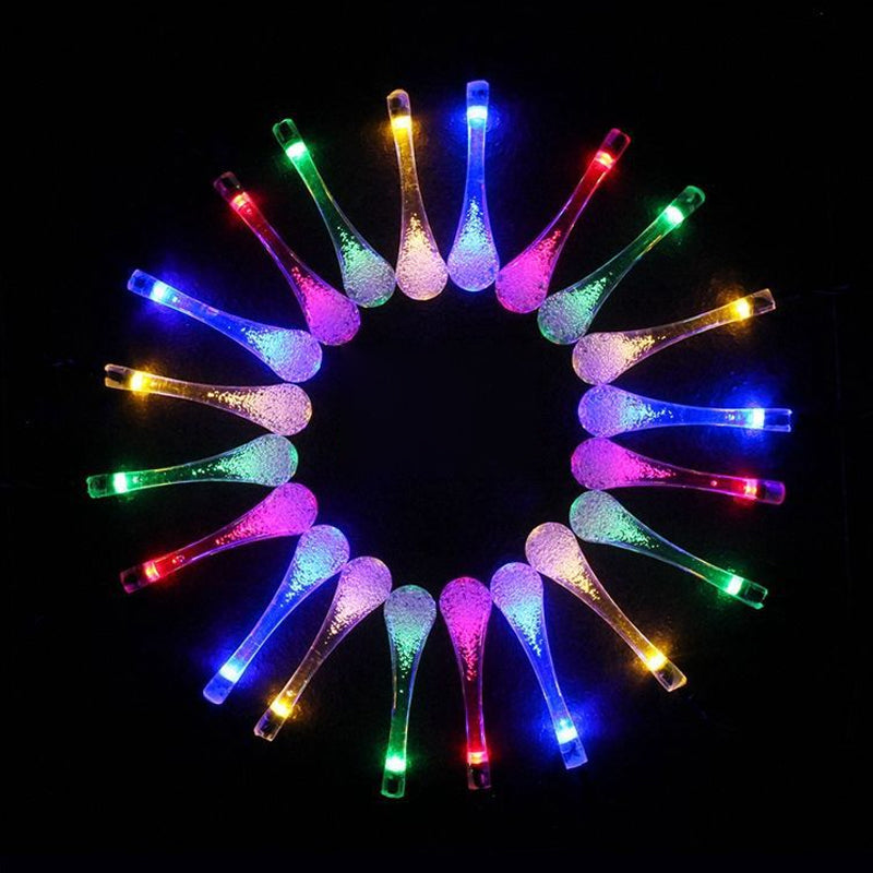 BowLift | LED Water Drop Solar Lights