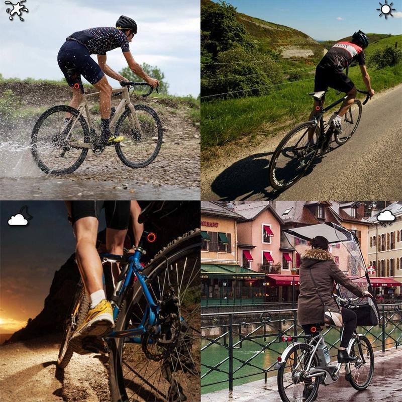VeloSafe Slim – USB Rechargeable Intelligent Bicycle Rear Light with Brake Sensor | Bowlift