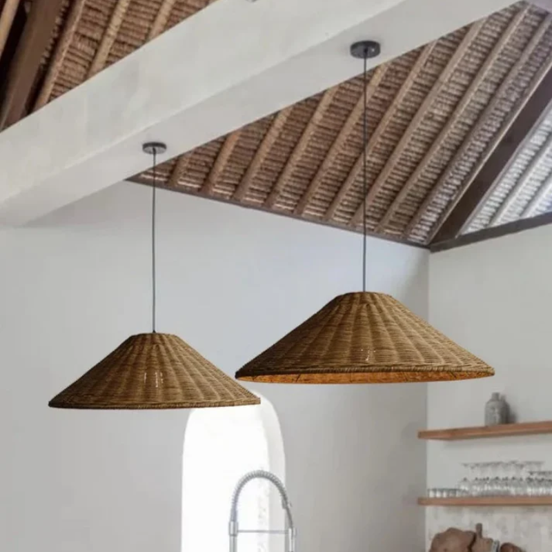 BowLift | Scandinavian LED Pendant Lamp Made of Bamboo