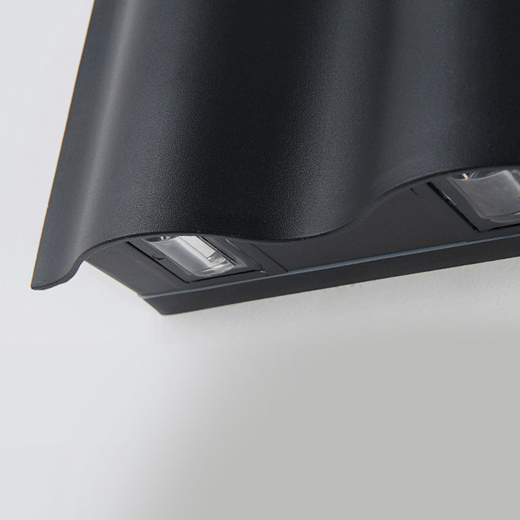 BowLift | Waterproof LED Wall Lamps with Curved Design and Up-Down Effect