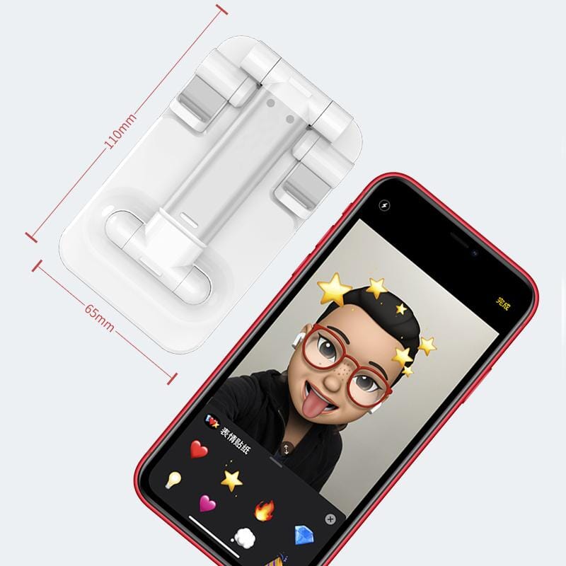 BowLift | Foldable or white pole phone desk holder