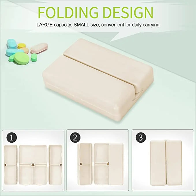 BowLift | 7 Compartments Portable Medication Organizer
