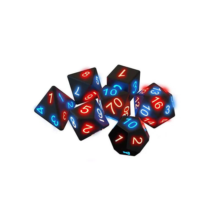 BowLift | Polyhedral Glowing Dice Set (7 pcs)