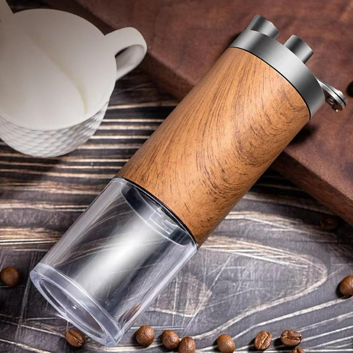 BowLift | Brewora | Handcrafted Wooden Coffee Grinder – Adjustable Manual Mill for Freshly Ground Coffee