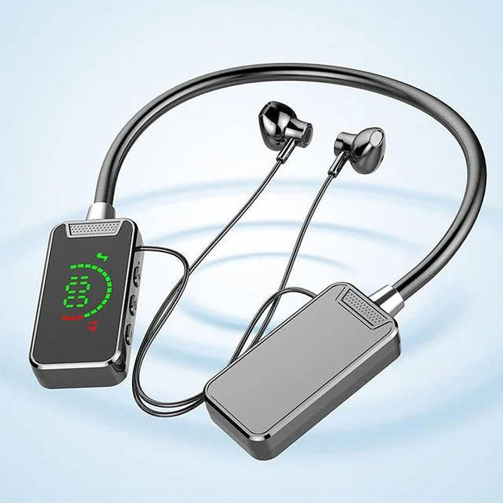 BowLift | Neckband Digital Display Bluetooth Headset