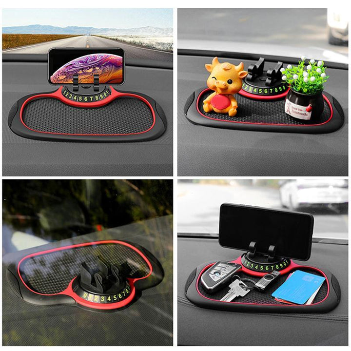Anti-slip mat for smartphone holder on dashboard | Bowlift