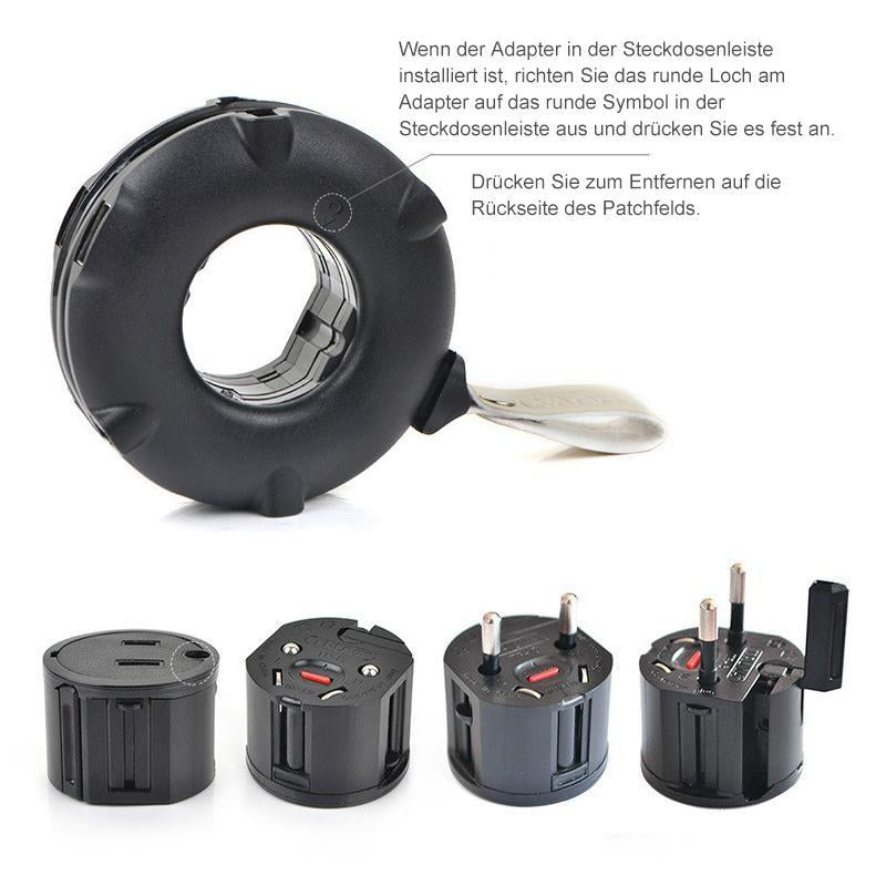 Universal Travel Power Strip | Bowlift