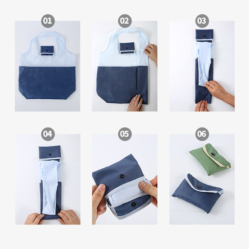 Waterproof Eco-friendly Portable Foldable Shopping Bag | Bowlift