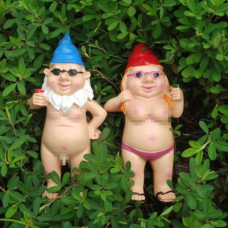 BowLift | Cheeky Garden Gnome Funny Statue