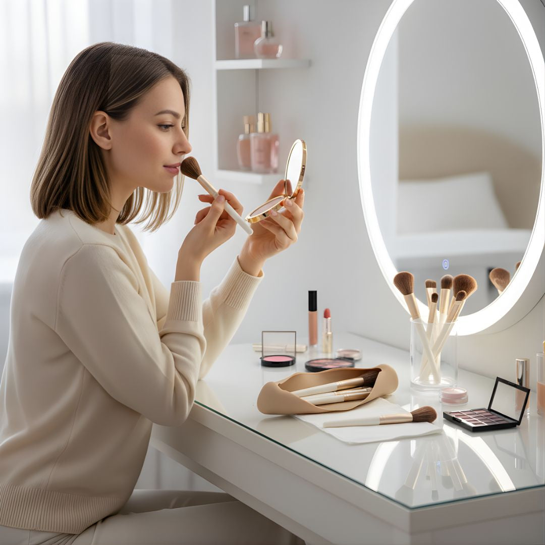 Organise & Protect Your Brushes – Dust- & Water-Resistant Silicone Case – Keep Clean & Tangle-Free Bowlift