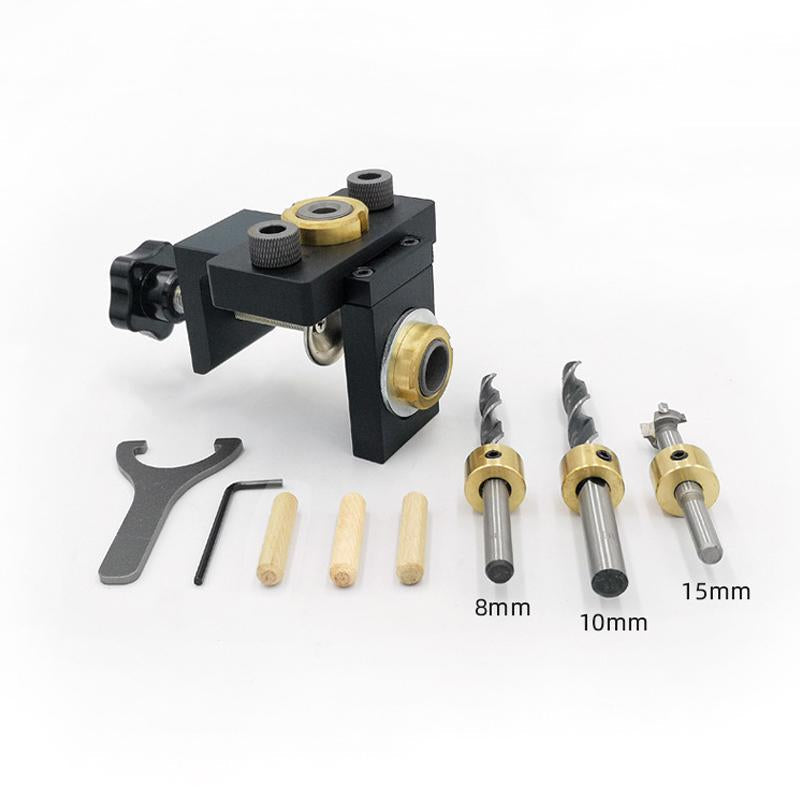BowLift | 3 in 1 adjustable woodworking drill locator punch tools