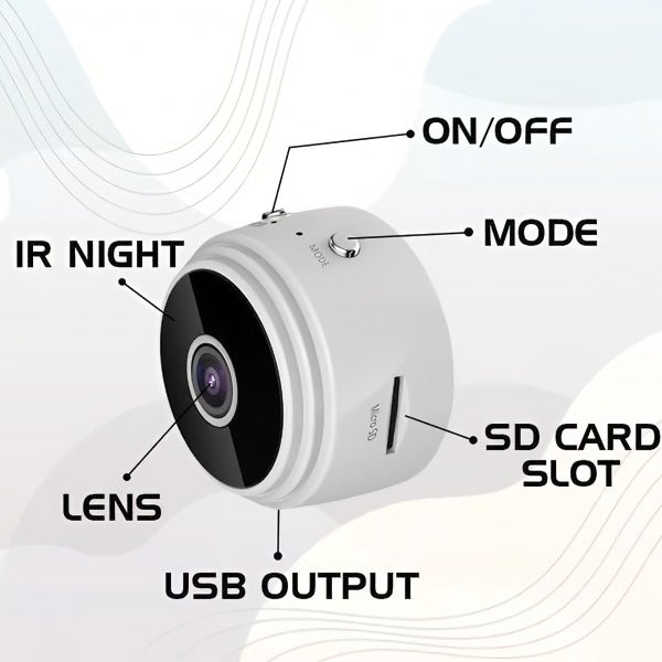 BowLift | 1080P HD Magnetic Wifi Mini Camera Recorder
