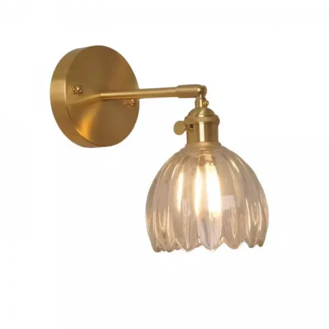 BowLift | Retro Glass Wall Lamp Tulip