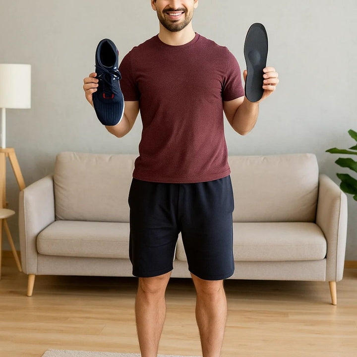 Heelsure | Heel Lift Insoles – Adjustable Height Boost – Breathable Cushioned Gel – Discreet Comfort for Work, Sport or Daily Wear Bowlift