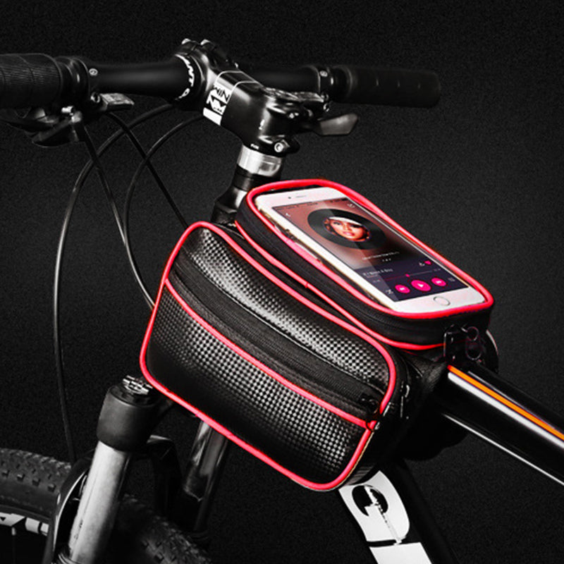Mountain bike bag with waterproof touchscreen | Bowlift