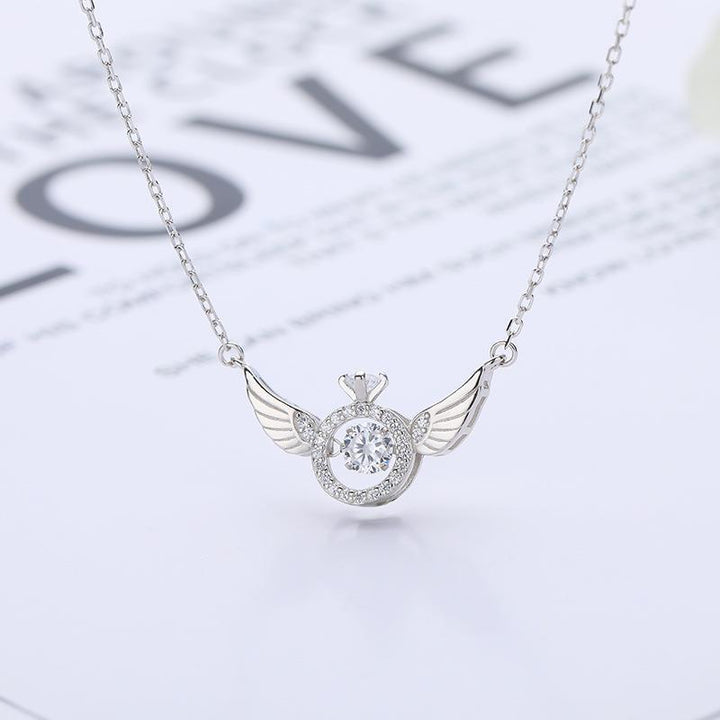 BowLift | Angel Wing Rhinestone Necklace