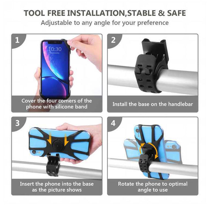 BowLift | Rotating Multi-Claw Portable Phone Holder