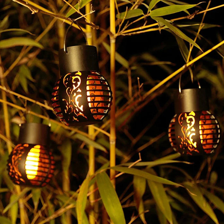 Solar Simulation Flame Hanging Lamp | Bowlift