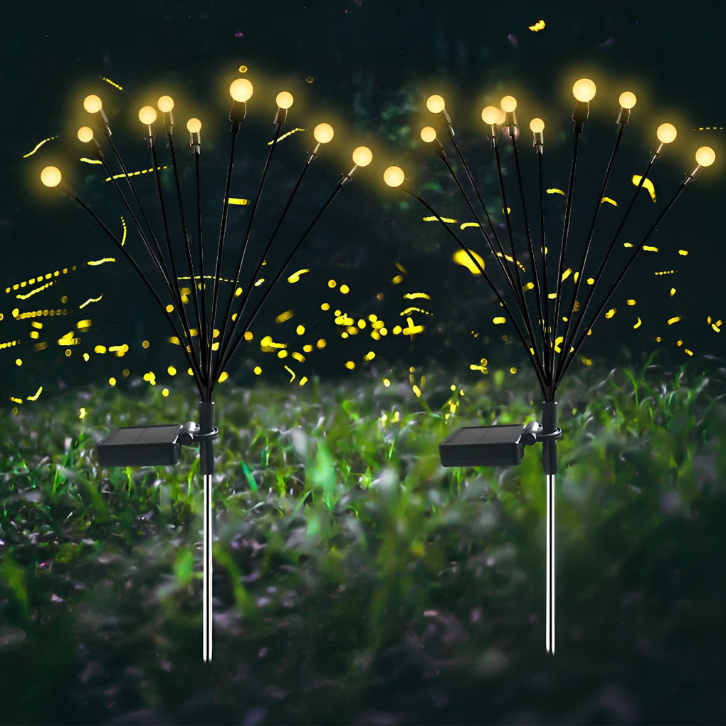 BowLift | Solar Garden Lights Waterproof LED Firefly Stakes