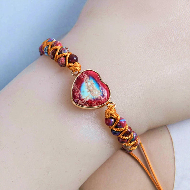 BowLift | Passionate Heart-Jasper Bracelet