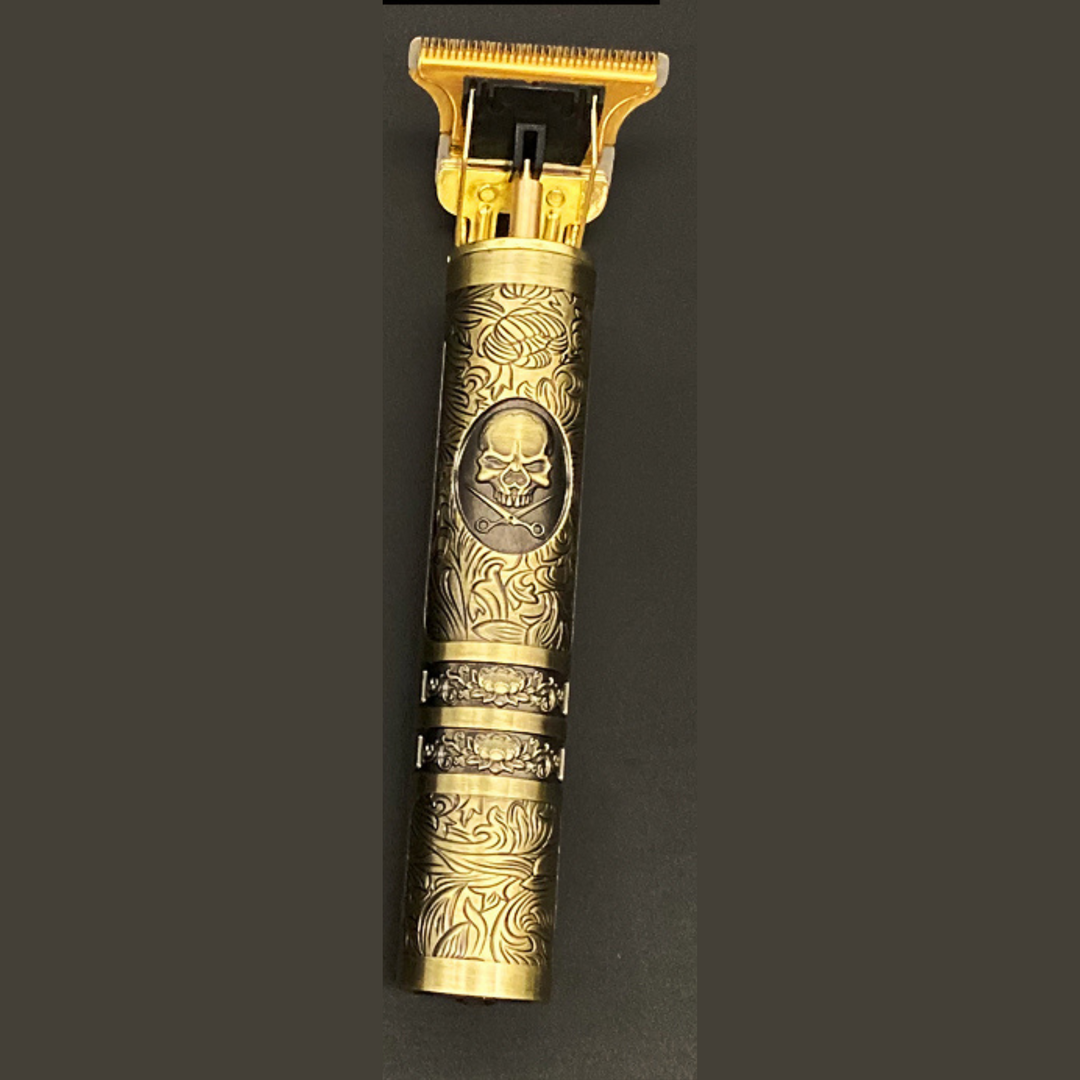 Vintage Rechargeable Beard Trimmer with Attachments Bowlift