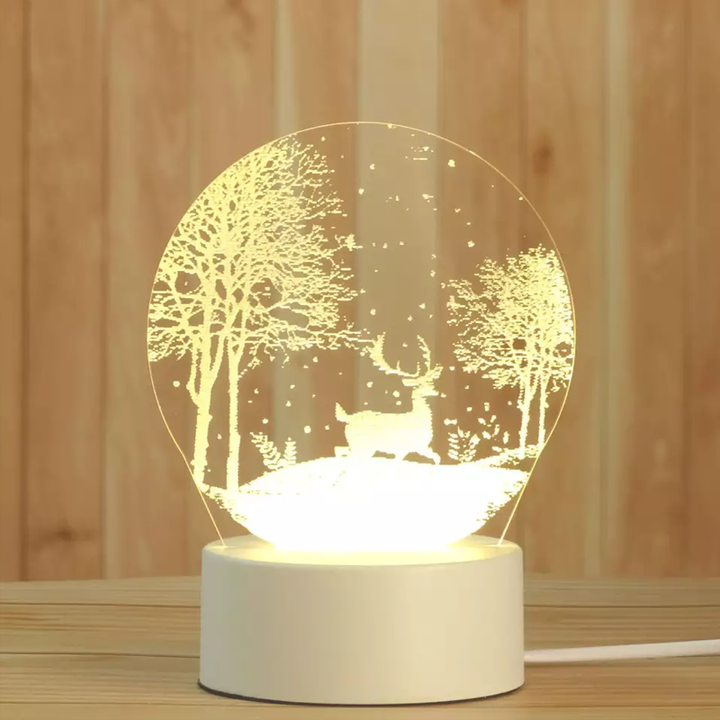 3D Night Light Usb Bowlift