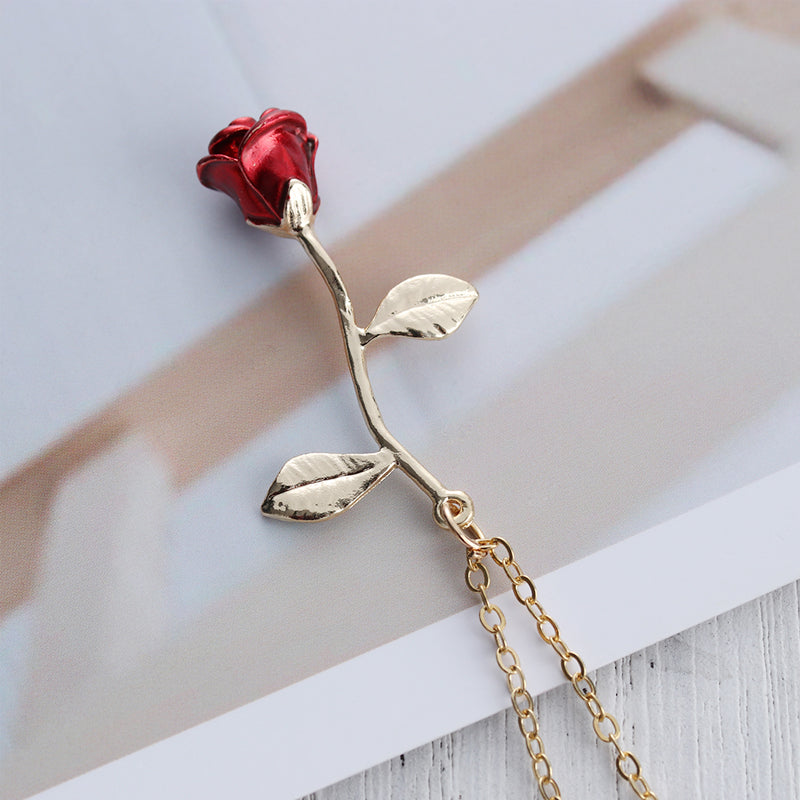 BowLift | 3D Rose Pendant Necklace