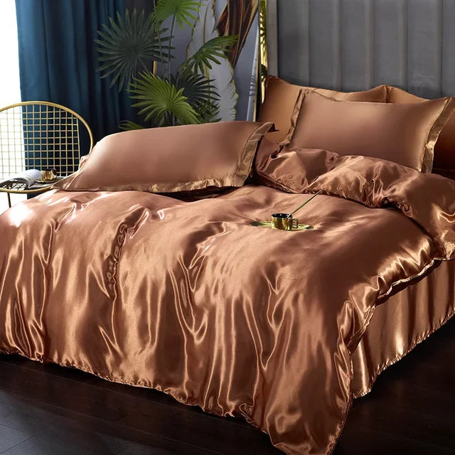BowLift | Luxury Silk Satin Bedding Set - SilkElegance