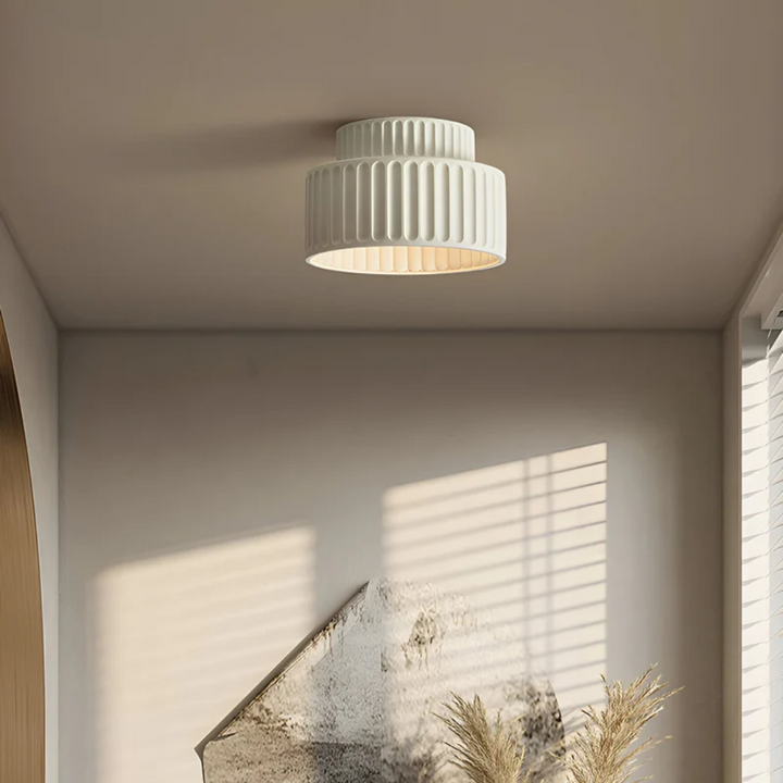 BowLift | Modern Ribbed Ceiling Lamp