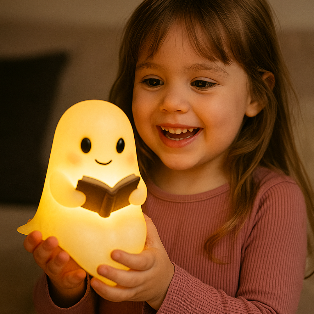 NachtGeest Lamp – Handmade Decorative Night Lamp with Warm Light | Bowlift