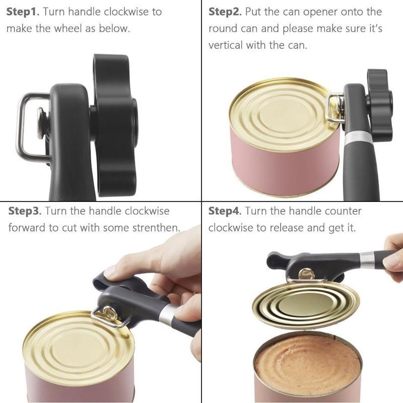 BowLift | Stainless Steel Safe Cut Can Opener