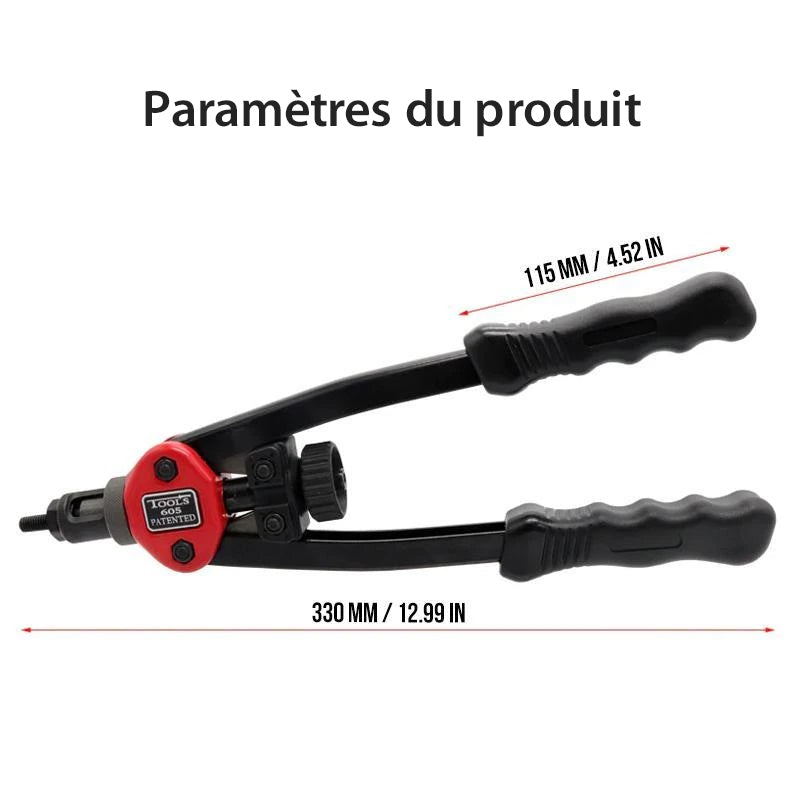 Kit tool for automatic rivets | Bowlift