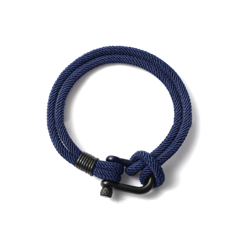 BowLift | U-shaped Buckle Nylon Braided Bracelet