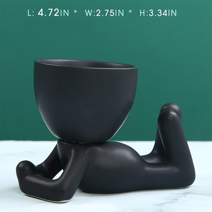 BowLift | Ceramic Figure Pots Ornament