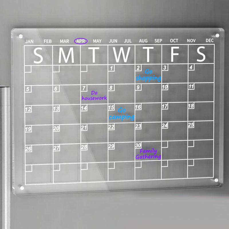 BowLift | Magnetic Acrylic Calendar