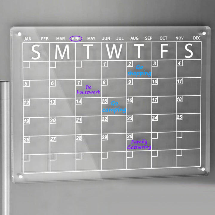 BowLift | Magnetic Acrylic Calendar