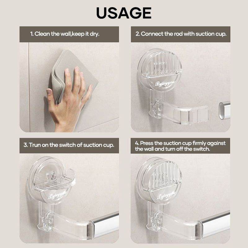 BowLift | Suction Cup Towel Holder
