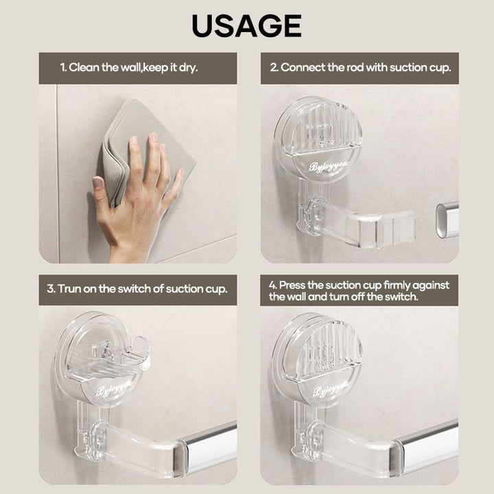 BowLift | Suction Cup Towel Holder