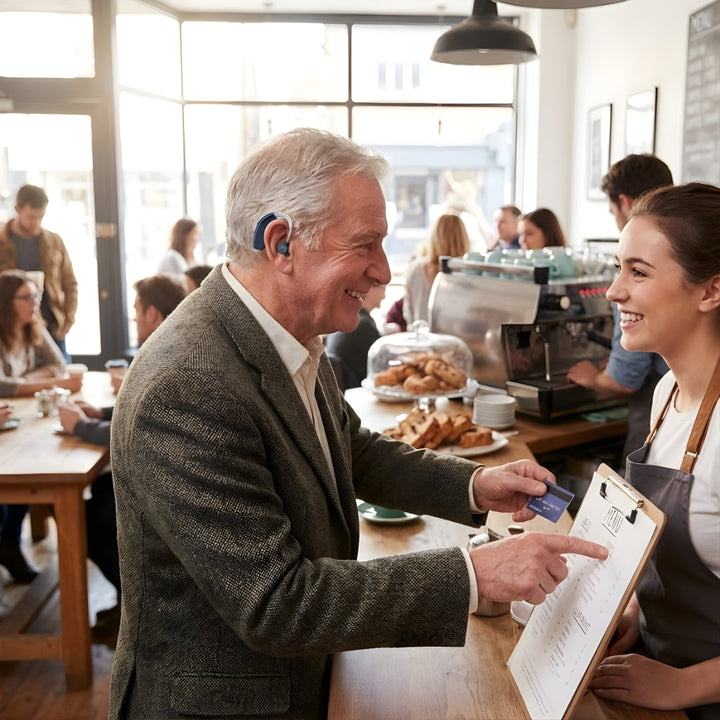 Boosts Hearing Clarity – Rechargeable & Lightweight – Reduces Background Noise – Ideal for Seniors Bowlift