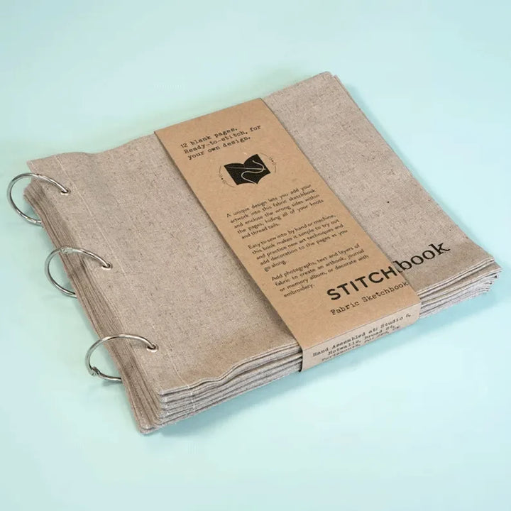 BowLift | White Fabric Sketchbook