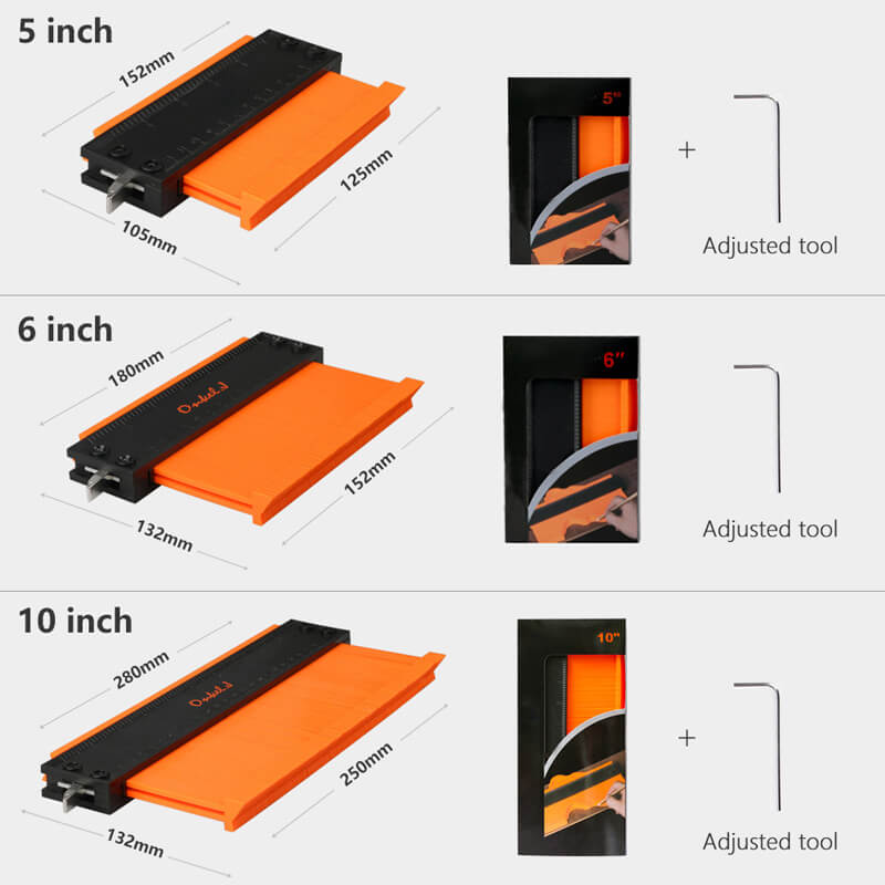 BowLift | Contour gauge with lock