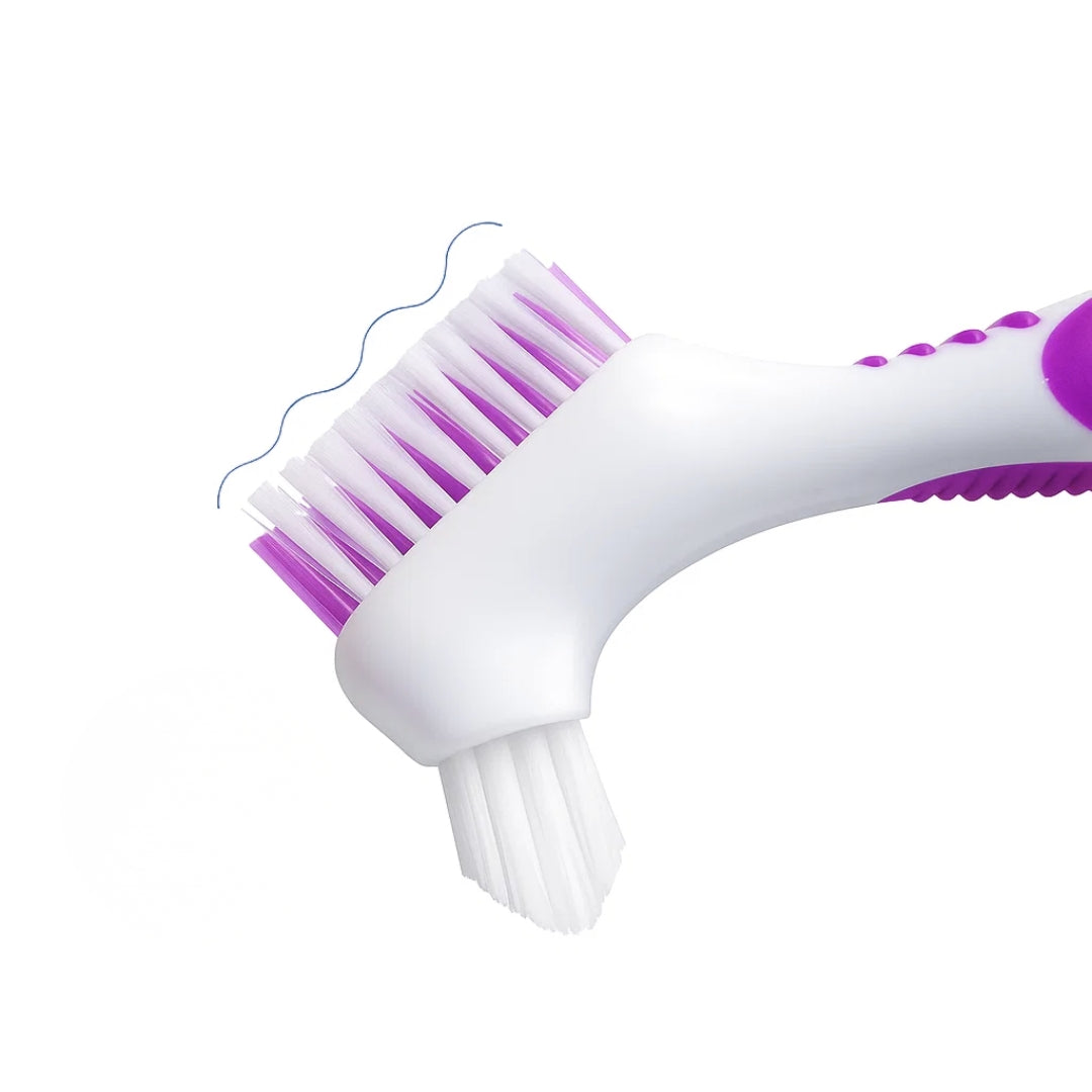 Soft Bristle Dual-Head – Anti-Slip Handle – Scratch-Free Cleaning – Fresh Breath for Seniors Bowlift