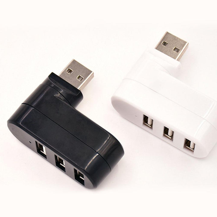 BowLift | Mini rotatable 3-Port USB Hub